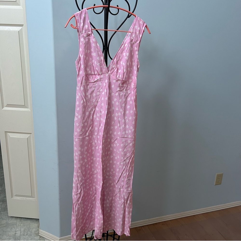 Selkie Two Hearts Goddess Slip Dress - XXS, XS, S, M / NWOT - Picture 7 of 8